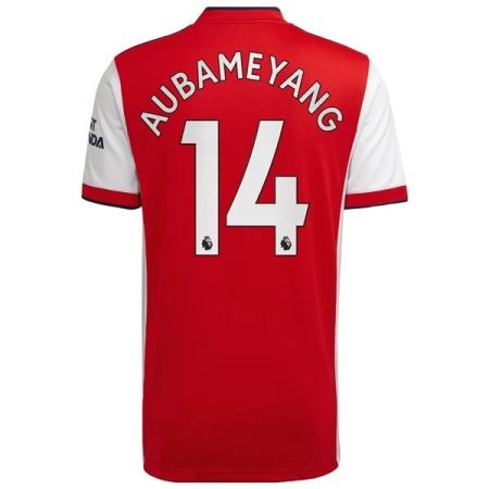 Camisola Arsenal Aubameyang 14 Principal 2021 2022